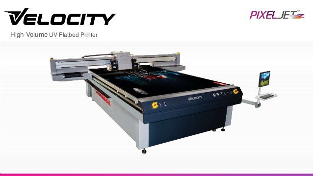 High-Volume UV Flatbed Printer
 