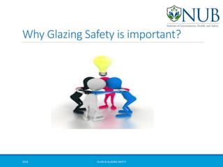 Why Glazing Safety is important?
GLASS & GLAZING SAFETY2018
 