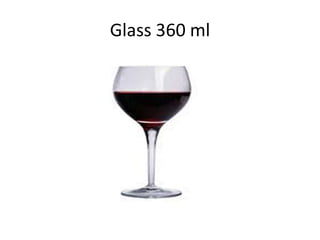 Glass 360 ml
 