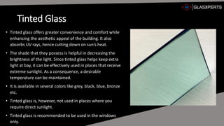 Glass types for your home doors and windows slide share - glasxperts | PPT