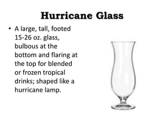 26oz Hurricane Glass
