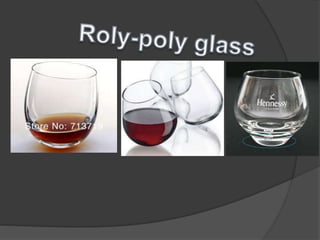 Glasware used in bar