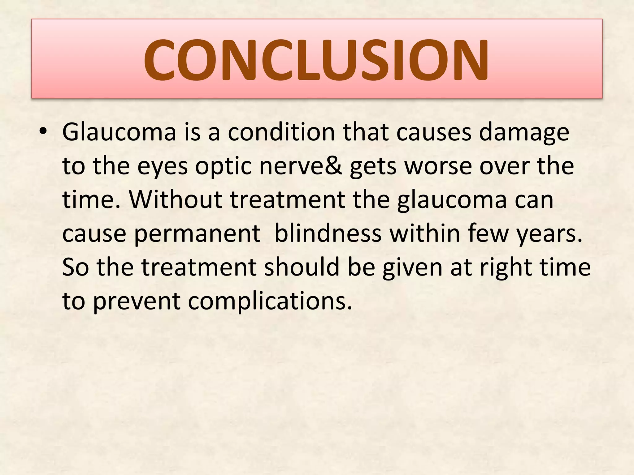 Curated visual reference: Gallery Detail: Glaucoma