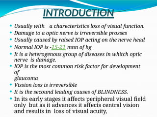 Visual Function Damage Comprehensive Overview of Glaucoma: Types, Pathogenesis, and Management ...