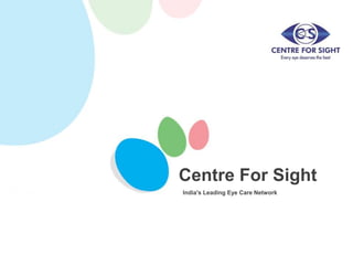 India's Leading Eye Care Network
Centre For Sight
 