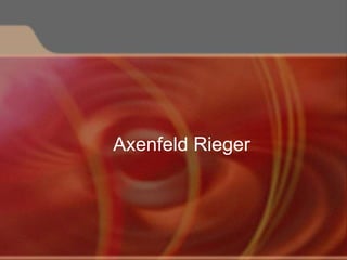 Axenfeld Rieger
 