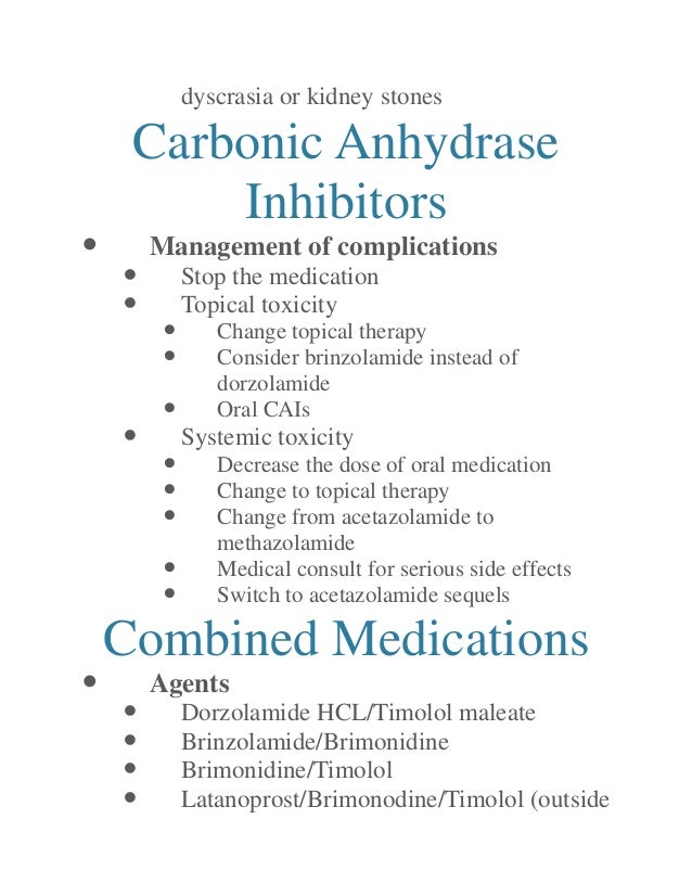 Diamox Side Effects Tingling