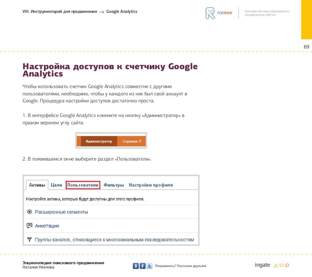 SemBook. Глава 8. Инструментарий для продвижения
