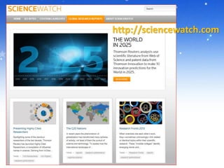 http://sciencewatch.com
 