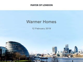 Warmer Homes
12 February 2019
 