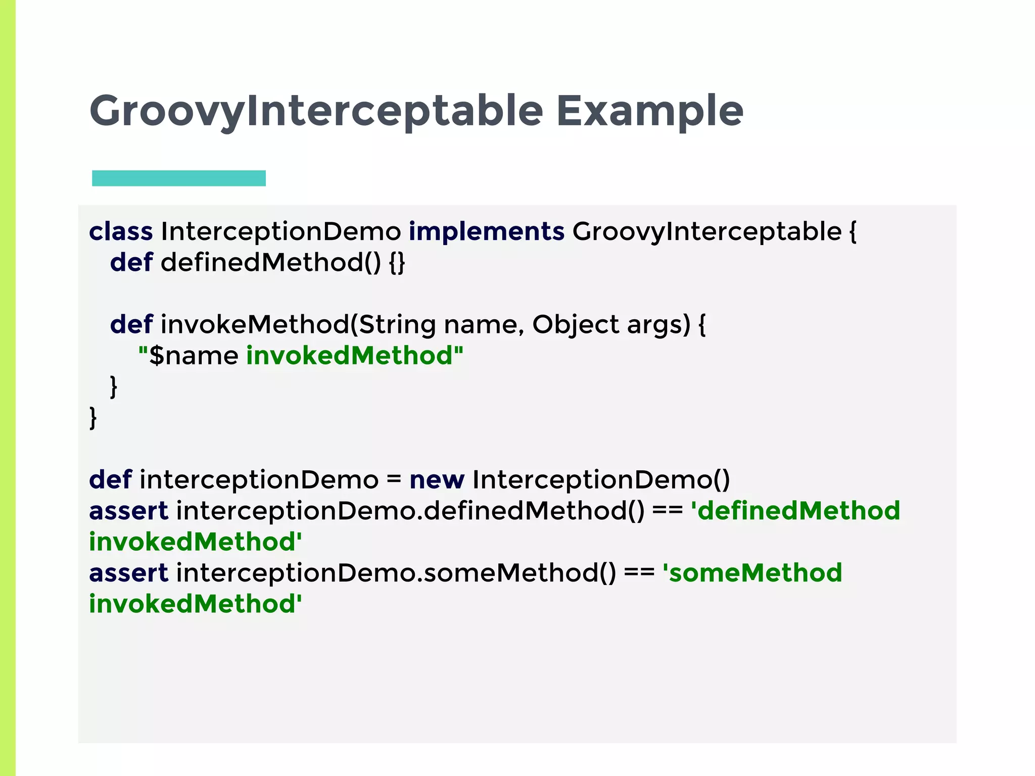 Metaprogramming with Groovy | PPTX