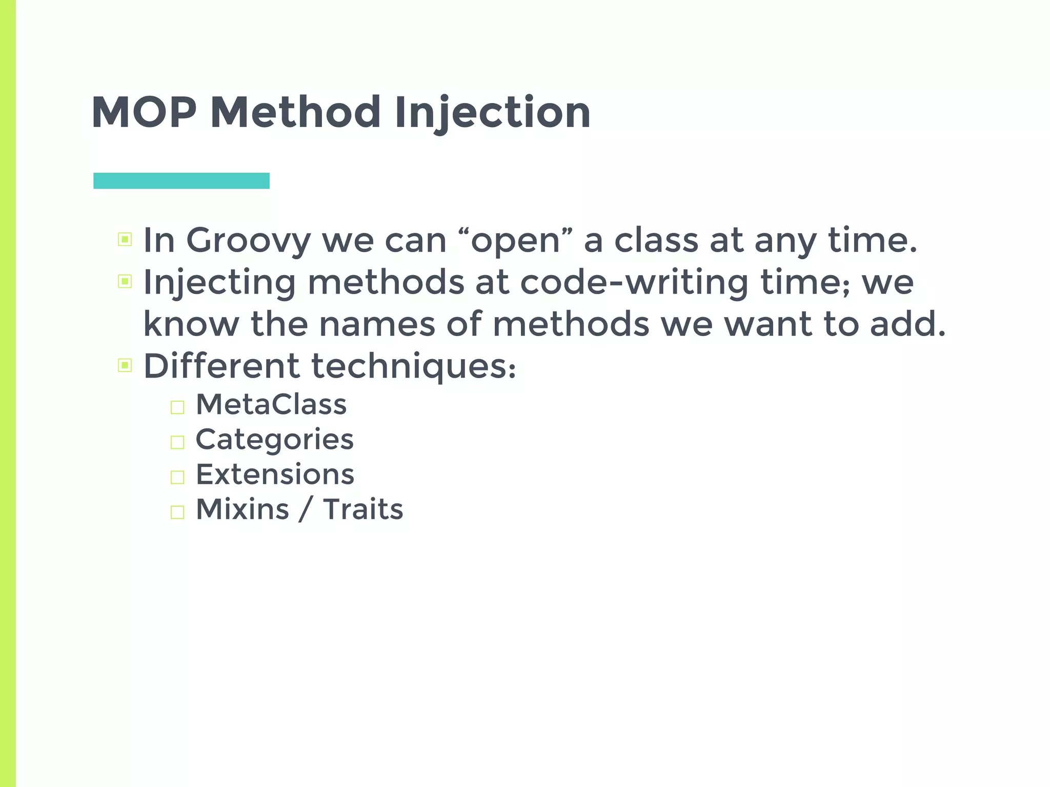 Metaprogramming with Groovy | PPTX