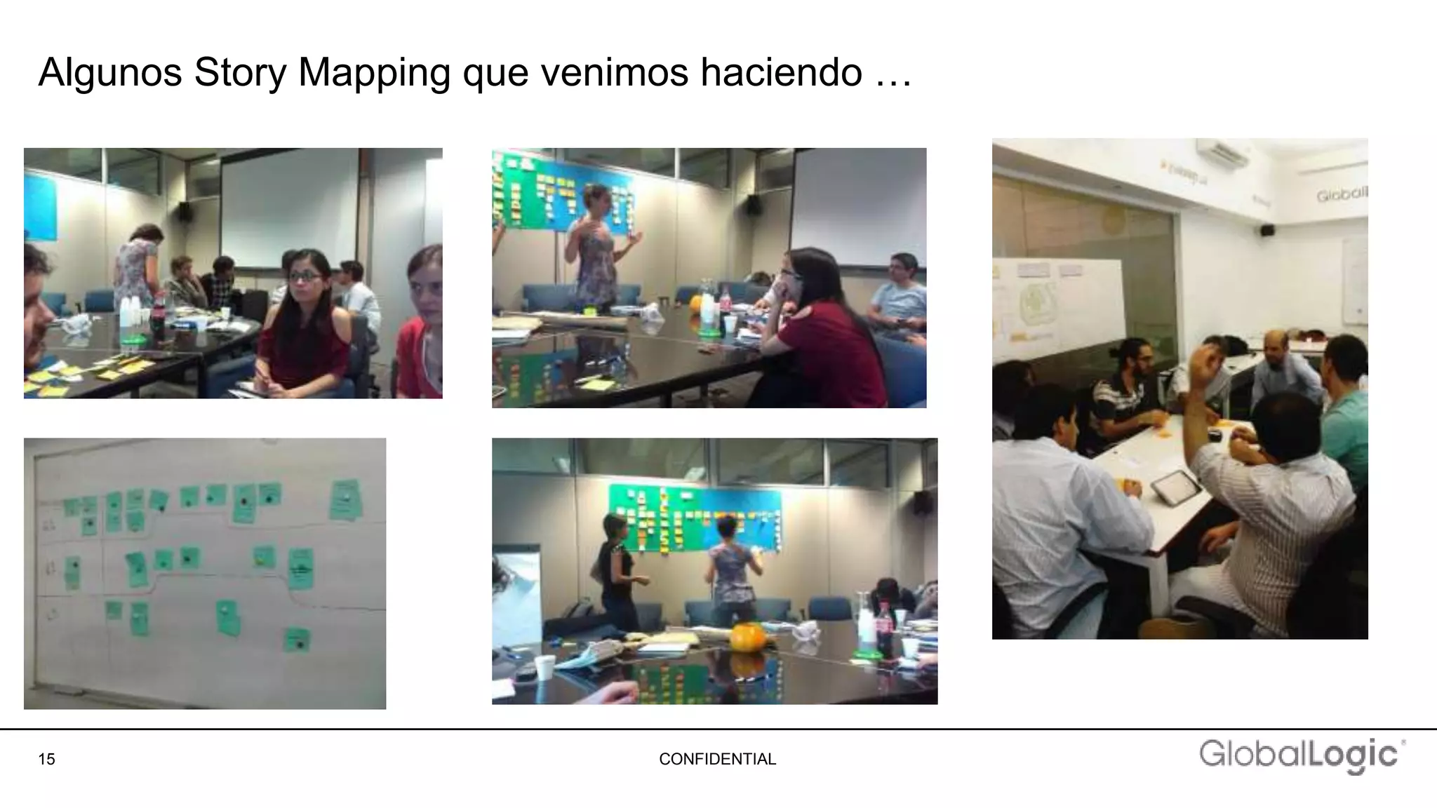 15 CONFIDENTIAL
Algunos Story Mapping que venimos haciendo …
 