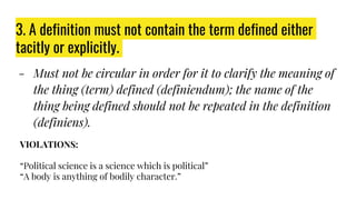 Terms and Ideas | PPTX