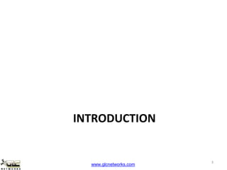 www.glcnetworks.com
INTRODUCTION
3
 