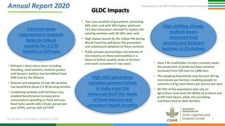 CRP-GLDC Genetic Gains April 2021
