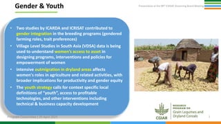 CRP-GLDC Genetic Gains April 2021