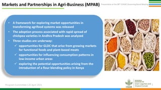 CRP-GLDC Genetic Gains April 2021