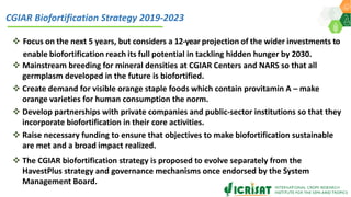 ICRISAT Global Planning Meeting 2019:CGIAR Research Program Grain Legumes and Dryland Cereals (CRP-GLDC) by Kiran K Sharma
