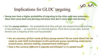 Gendered youth transitions to adulthood in the Drylands: Implications for targeting