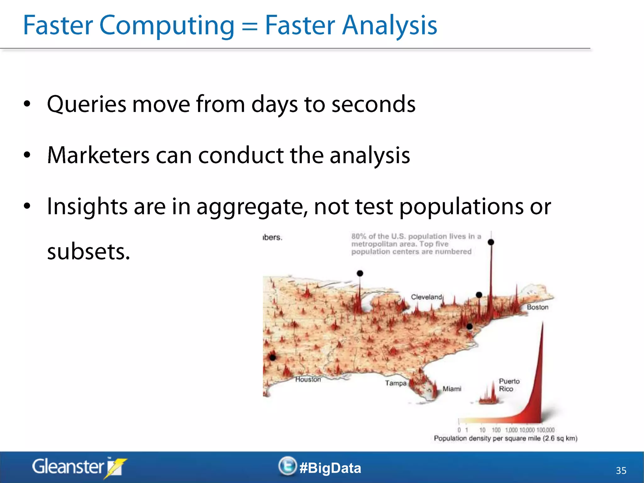 •

•

•




    #BigData   35
 