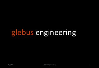 glebus engineering
10/5/2016 glebus engineering 1
 