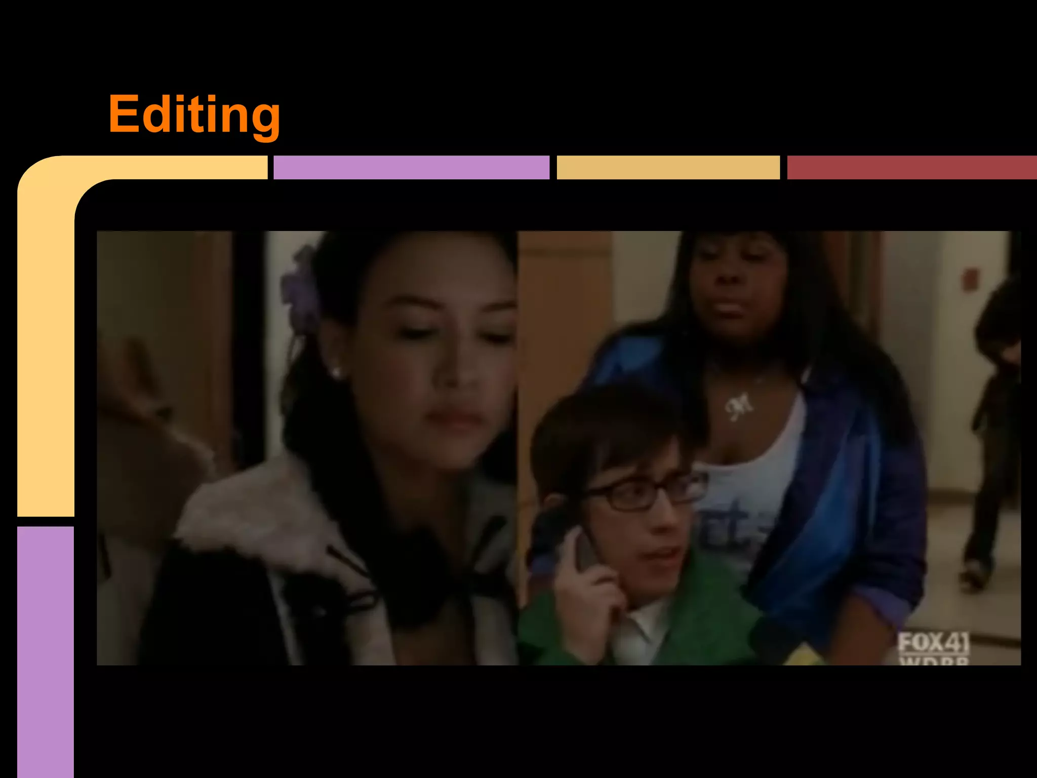 Glee Mise En Scene TV Genre Presentation