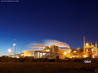 Q&A 
Murrin Murrin metallurgical plant, Australia  