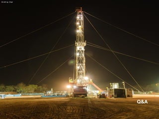 Oil drill rig, Chad 
Q&A  