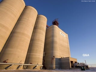 Q&A 
Viterra Balgonie, Regina, Canada  