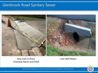 Glenbrook Road Sanitary Sewer Extension and Improvement Project | PPTX