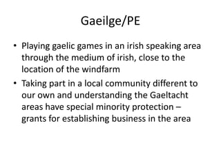 Pupils found that it was difficult to draw the inside of the windturbines because all the parts were so detailed
