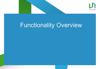 Functionality Overview 