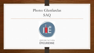 Photo: Glenfarclas
SAQ
 