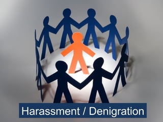 Harassment / Denigration 