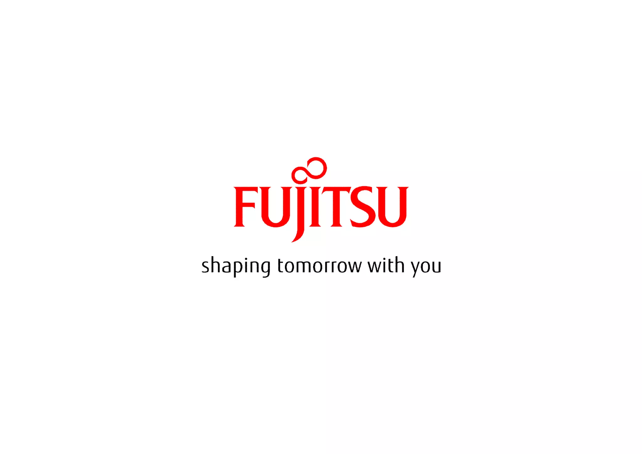 Copyright 2016 FUJITSU
 