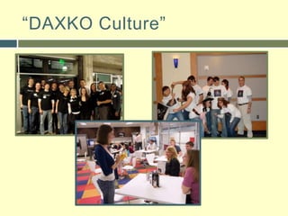 DAXKO SoftwareLeading provider of operations and financial management solutions for member-based nonprofits, with a particular focus on the $5.2 billion YMCA market