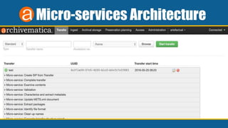 Micro-services Architecture
 