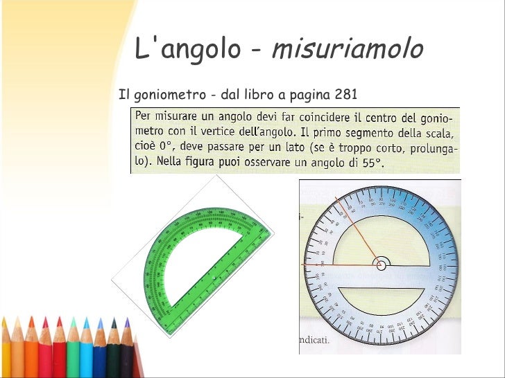 Misurare Gli Angoli Con Il Goniometro Esercizi