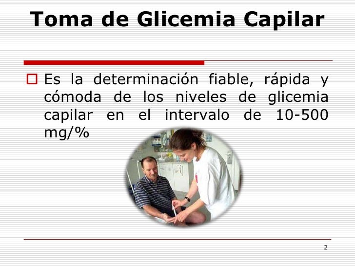 Tecnica de Glucemia capilar Tecnica de Glucemia capilar