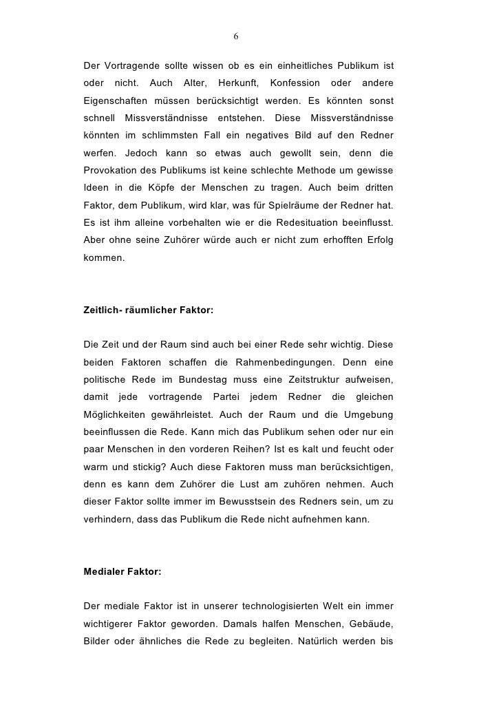 Politische Rede