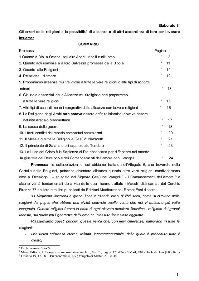 053 Gli Errori Delle Religioni E La Possibilita Di Alleanze O Di Al Confitemini domino quoniam bonus quoniam in æternum misericordia ejus. 053 gli errori delle religioni e la