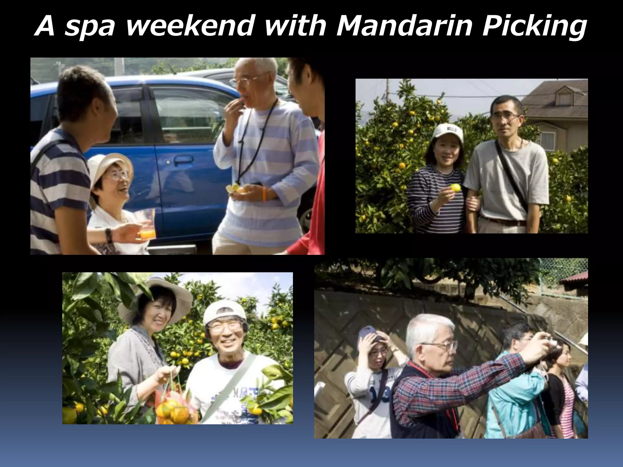 A spa weekend with Mandarin Picking
 