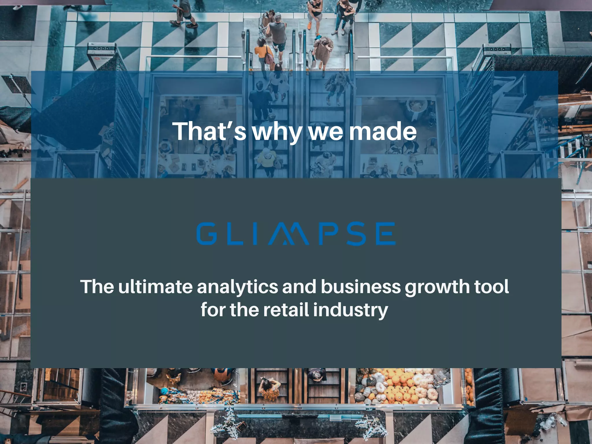 That’s why we made
The ultimate analytics and business growth tool
for the retail industry
 