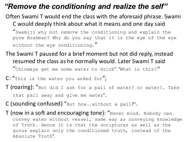 Self Unfoldment By Swami Chinmayananda Pdf