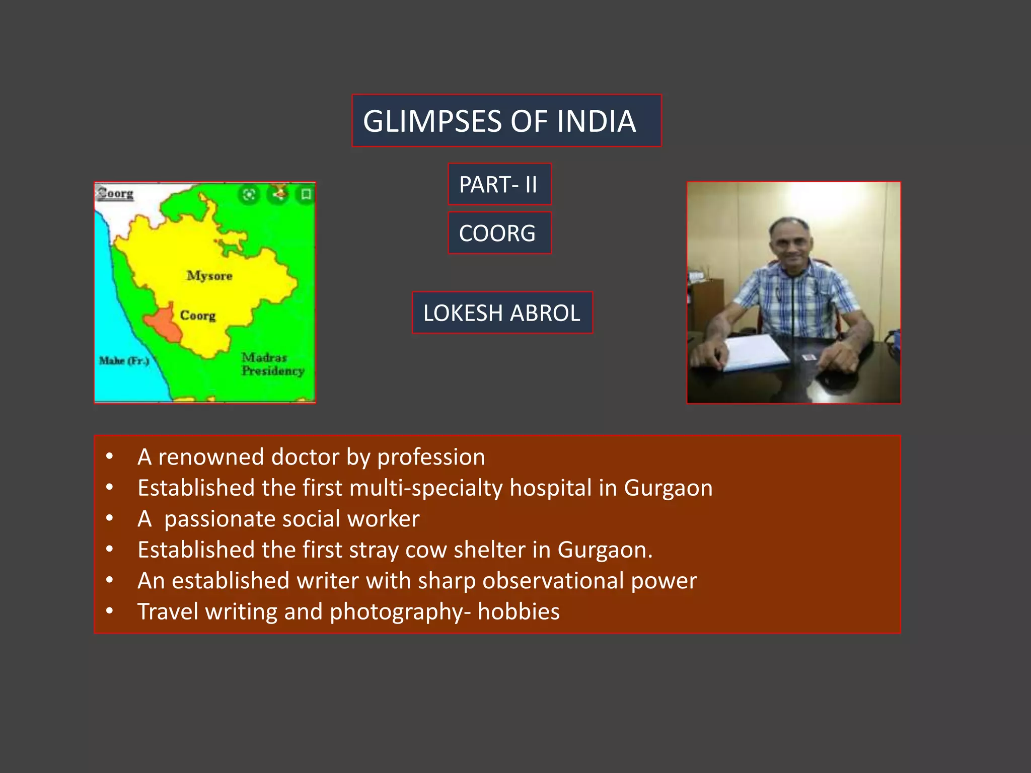 Glimpses of india | PPTX