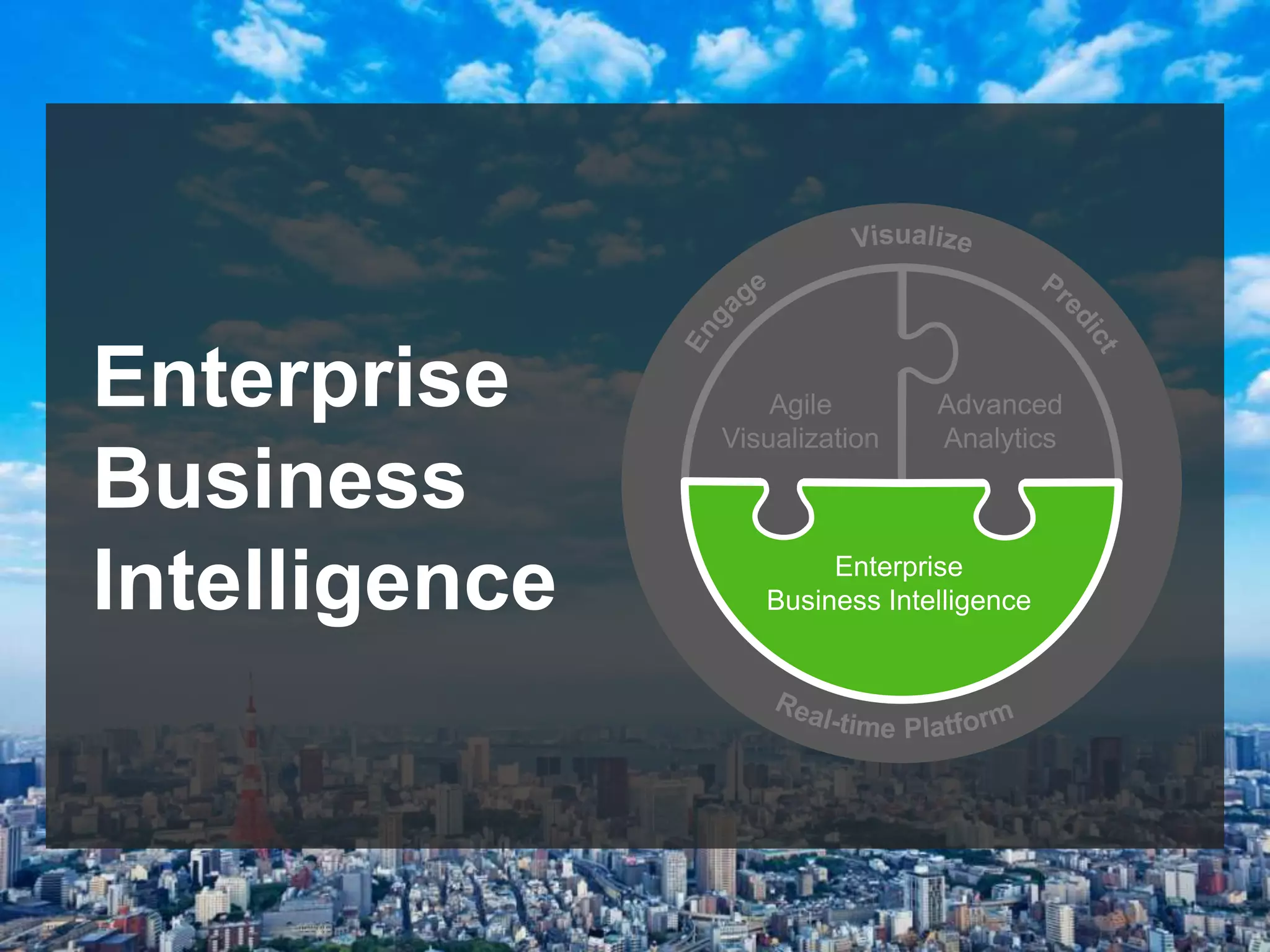 Enterprise
Business
Intelligence

Agile
Visualization

Advanced
Analytics

Enterprise
Business Intelligence

 