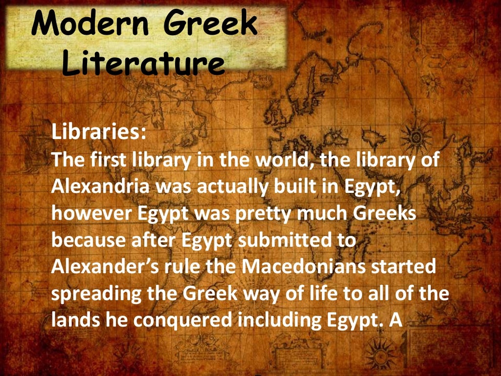 Greek Literature