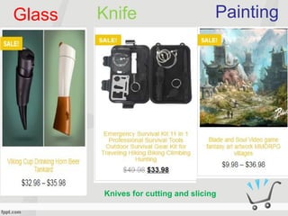 Glass Knife Painting
Knives for cutting and slicing
 