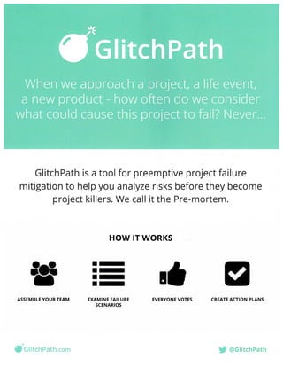 DIY GlitchPath Failure Kit: How to Do a Premortem